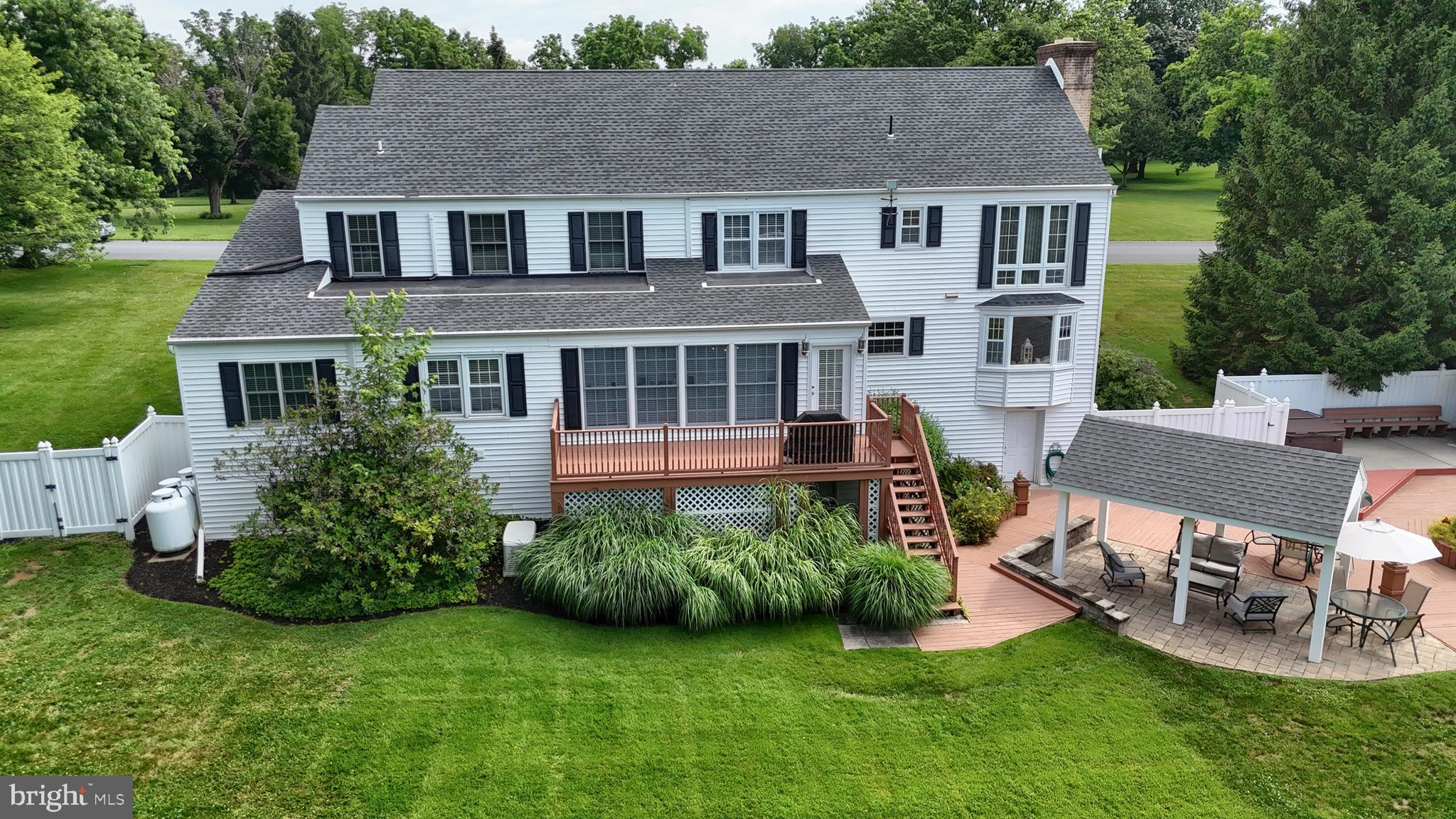 3 Banbury Road Hummelstown, PA 17036 - Photo 80 of 85 front view of a house with a yard table and chairs