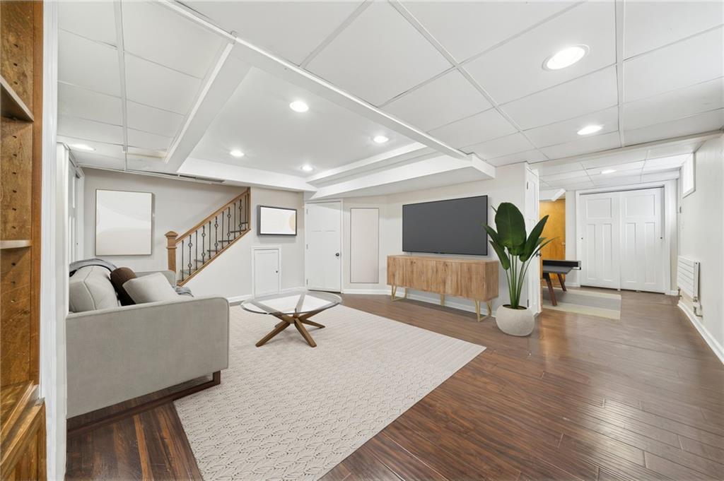 252 Arden Road Pittsburgh, PA 15216 - Photo 26 of 31 Finished basement has a TV room