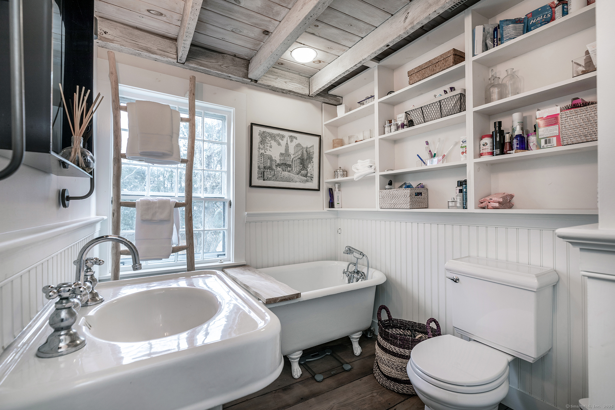 37 South Street Roxbury, CT 06783 - Photo 12 of 20 a bathroom with a sink toilet and a mirror