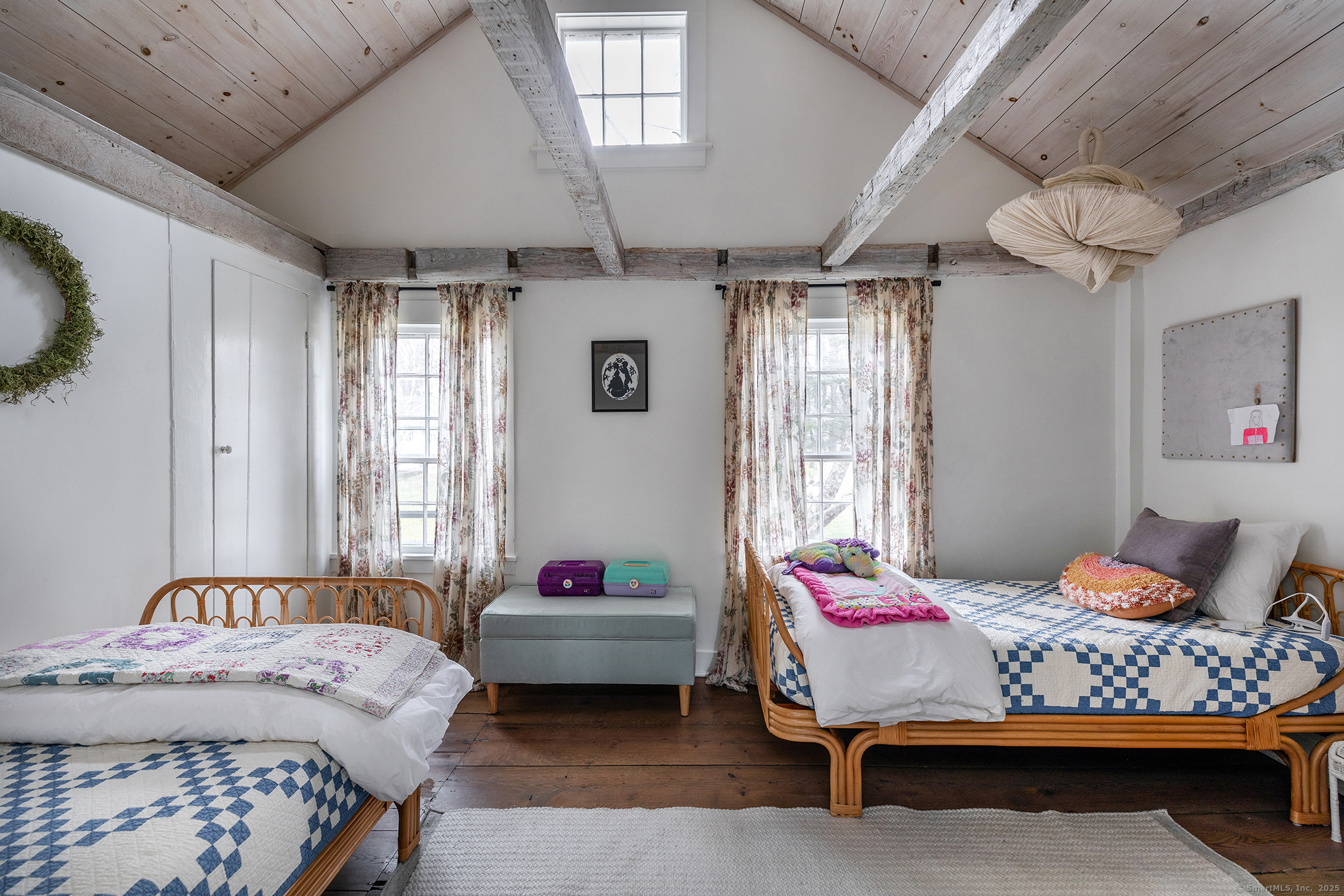 37 South Street Roxbury, CT 06783 - Photo 13 of 20 a bedroom with furniture and windows