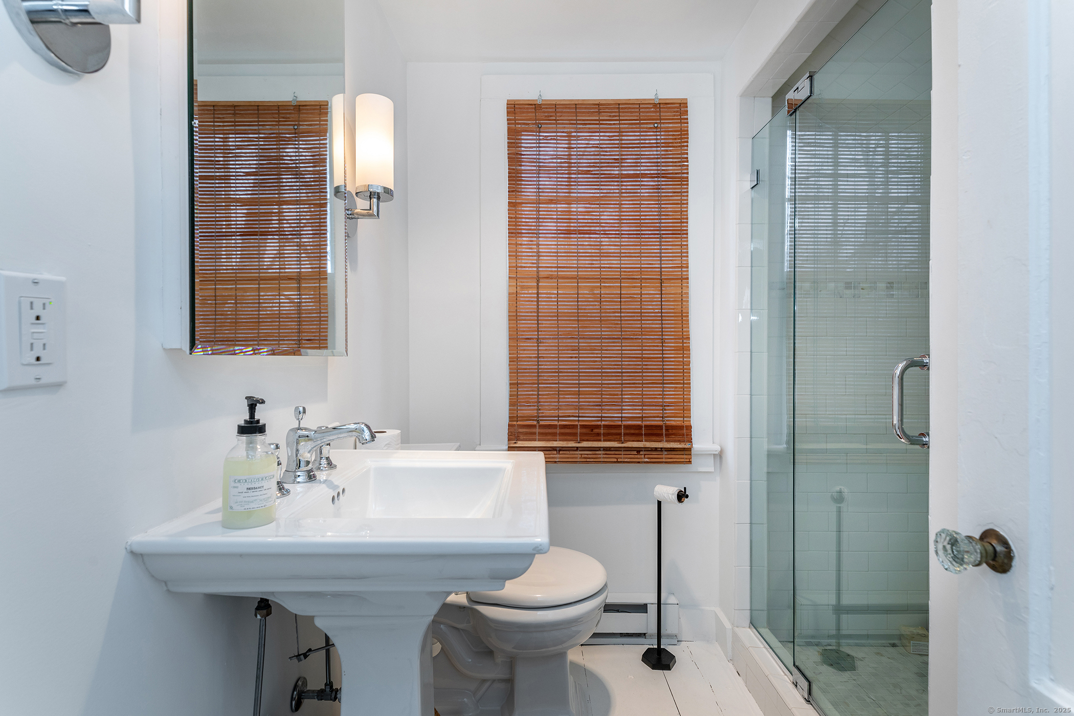 37 South Street Roxbury, CT 06783 - Photo 18 of 20 a bathroom with a sink toilet and shower