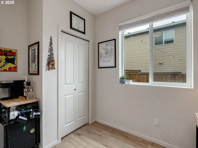 a view of a storage & utility room