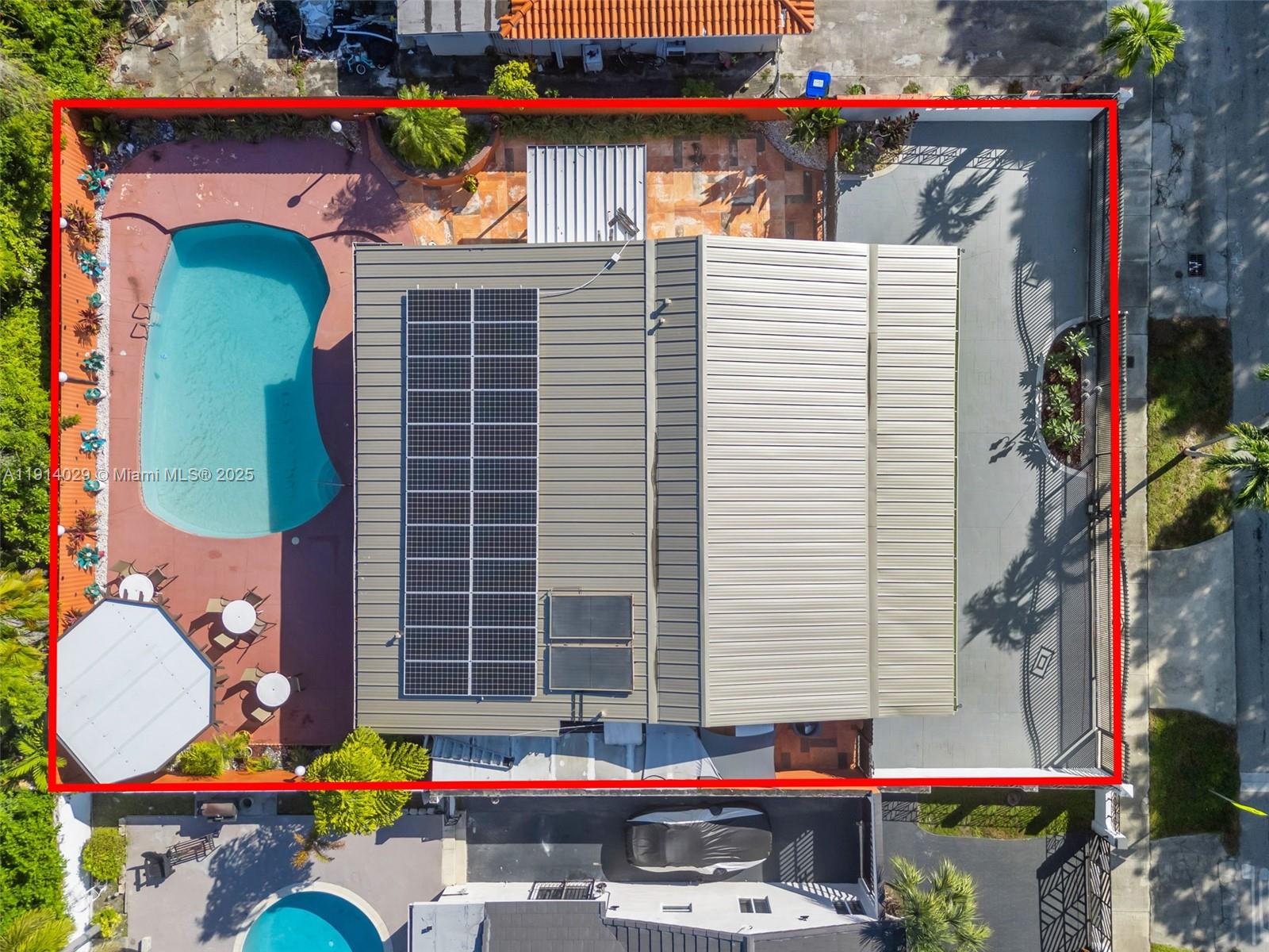 1861 Southwest 19th Street Miami, FL 33145 - Photo 31 of 38 a bird view of a house