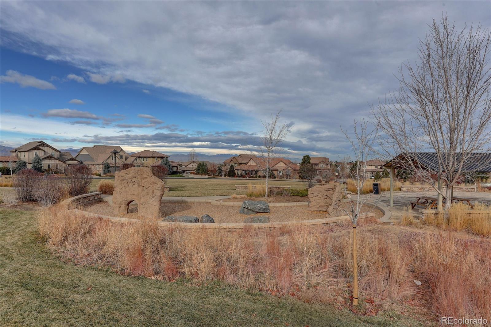 10544 Soulmark Way Highlands Ranch, CO 80126 - Photo 48 of 50 a view of a yard of the house