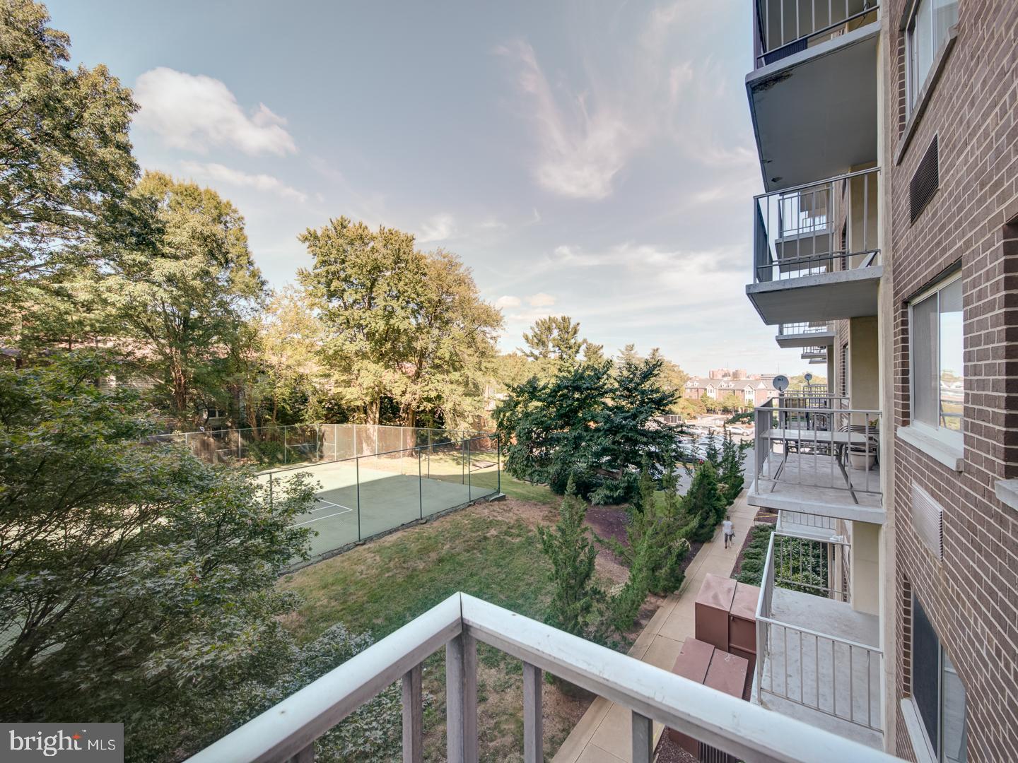 2059 Huntington Avenue, Unit 300 Alexandria, VA 22303 - Photo 21 of 30 a view of a balcony with yard