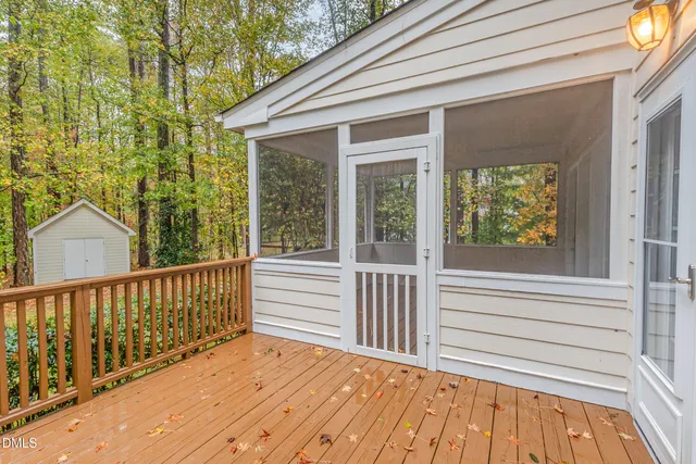 a view of a street from a balcony