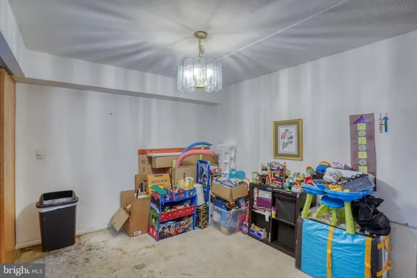 a play room with toys