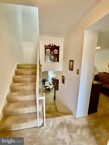 a view of entryway and hall