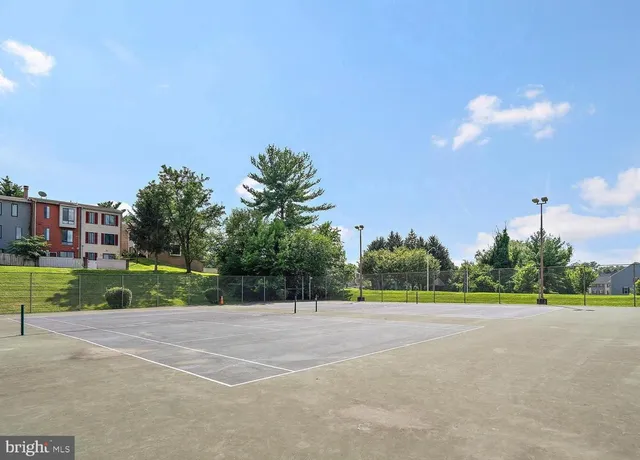 a view of a basketball court