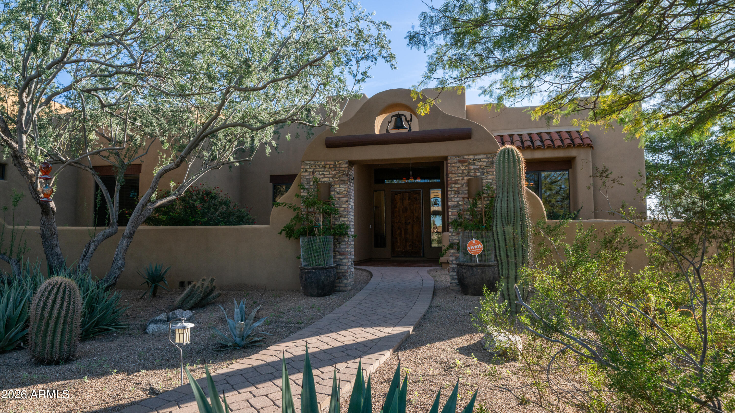 7841 East McDowell Road Mesa, AZ 85207 - Photo 6 of 62 Front of Home and Courtyard