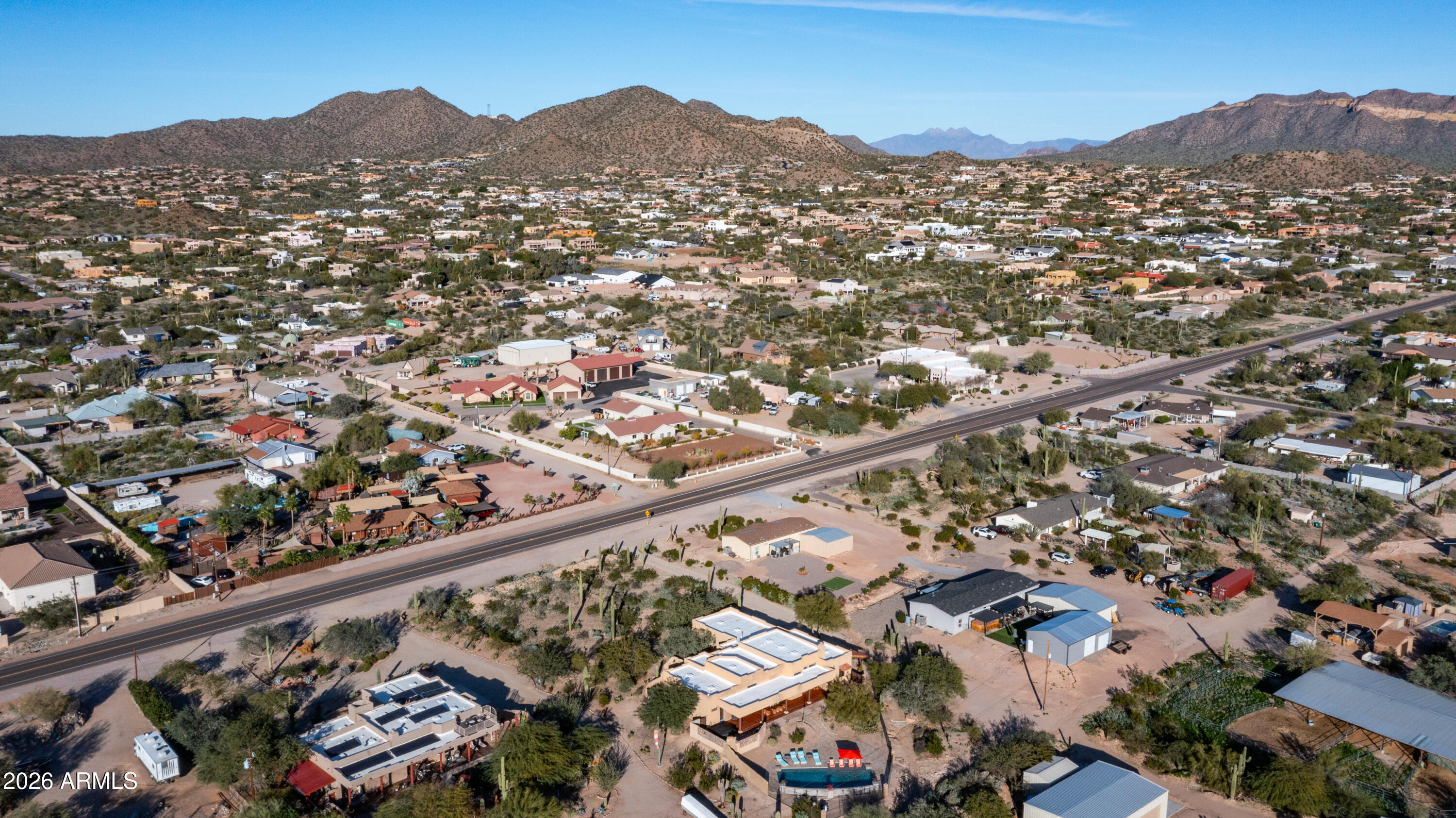7841 East McDowell Road Mesa, AZ 85207 - Photo 61 of 62 Aerial View of Area