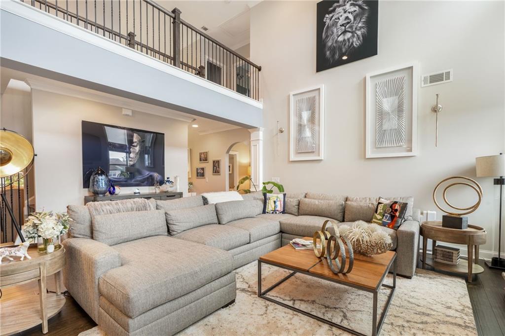 4450 Woodward Walk Lane Suwanee, GA 30024 - Photo 16 of 52 a living room with furniture