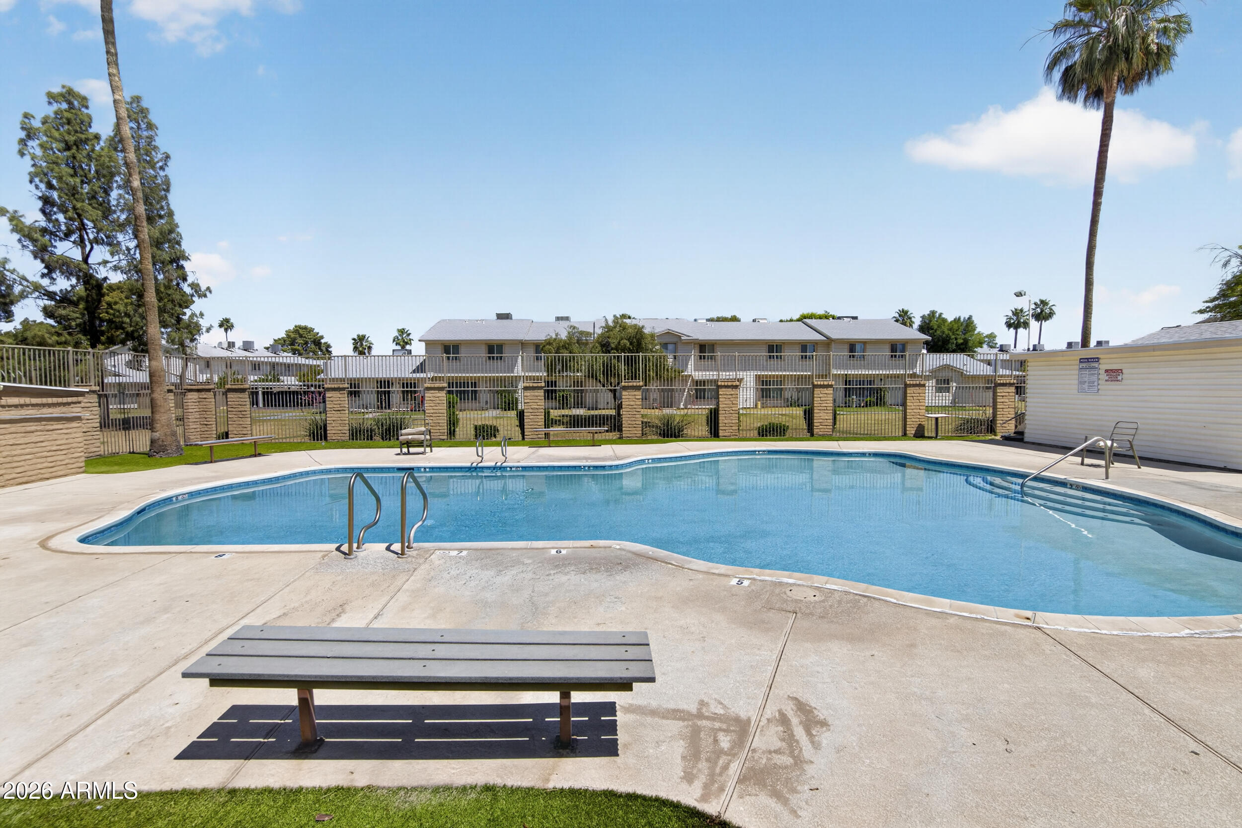 5007 South Terrace Road Tempe, AZ 85282 - Photo 27 of 33 a view of a swimming pool with a terrace
