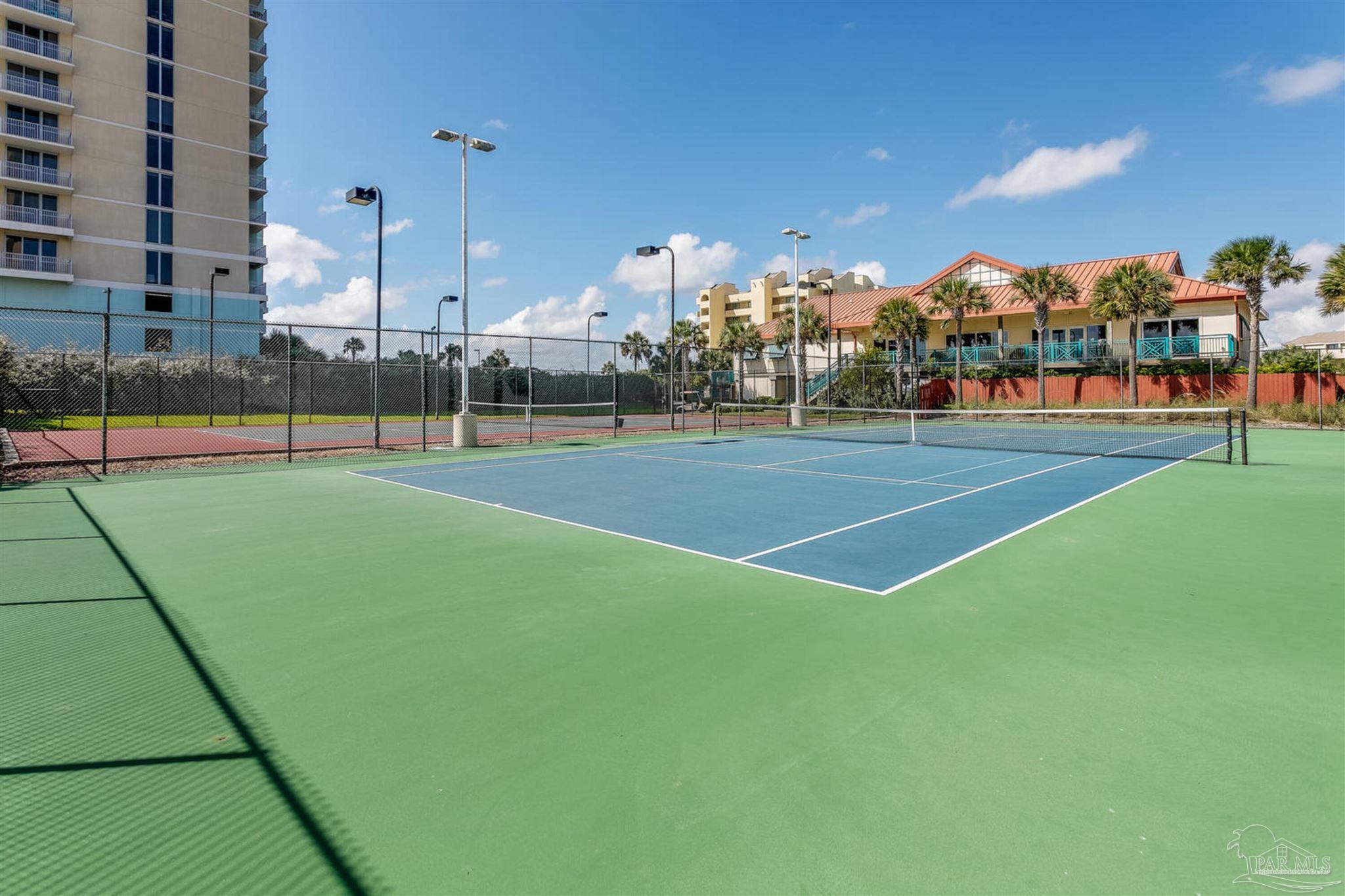 800 Fort Pickens Road, Unit 204 Pensacola Beach, FL 32561 - Photo 37 of 45 a view of a basketball court
