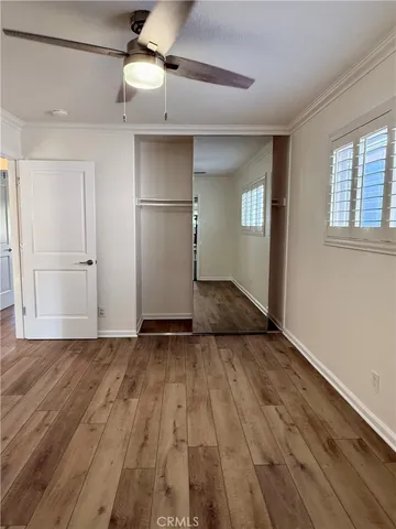 a view of a house with a large window