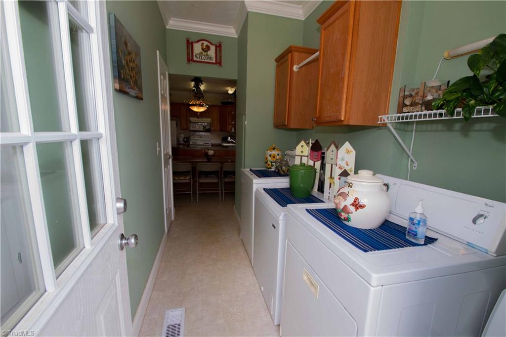 408 Allen Road Mocksville, NC 27028 - Photo 8 of 30 Great Laundry Room with access from side porch beside carport
