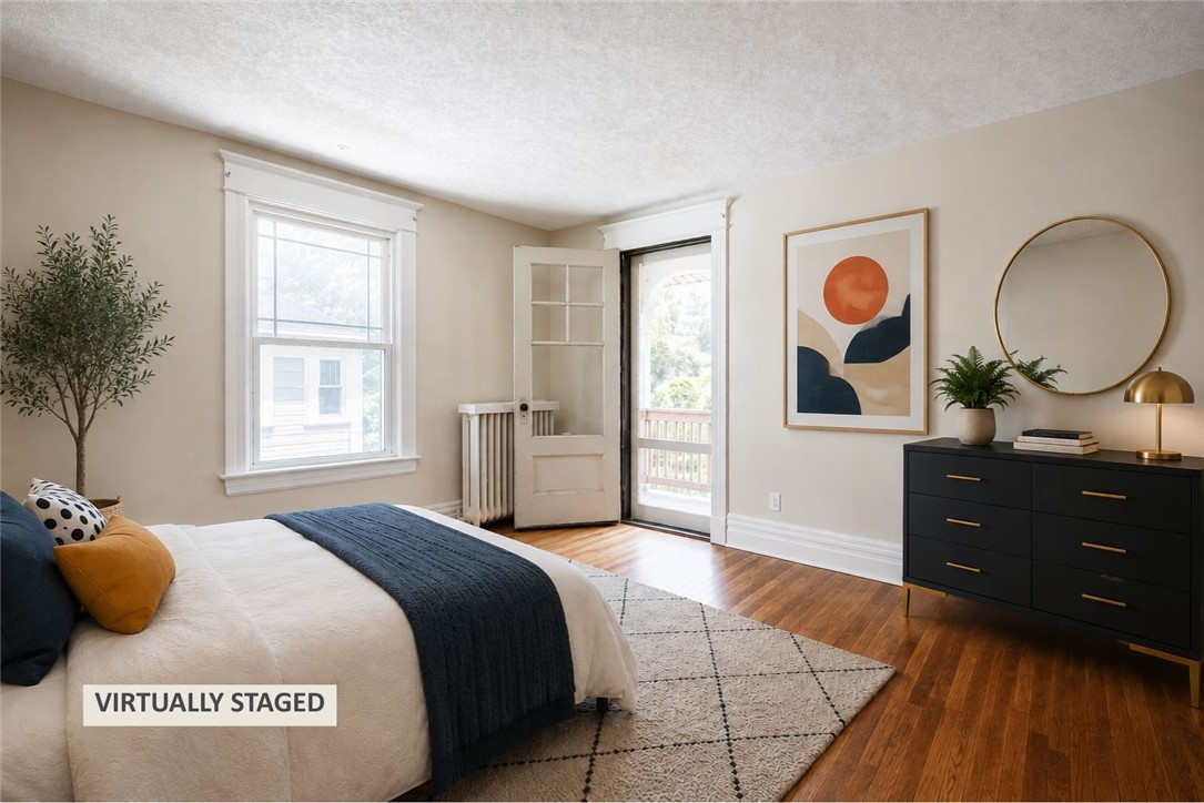 326 Barrington Street, Unit 2 Rochester, NY 14607 - Photo 20 of 49 Virtually staged bedroom #1