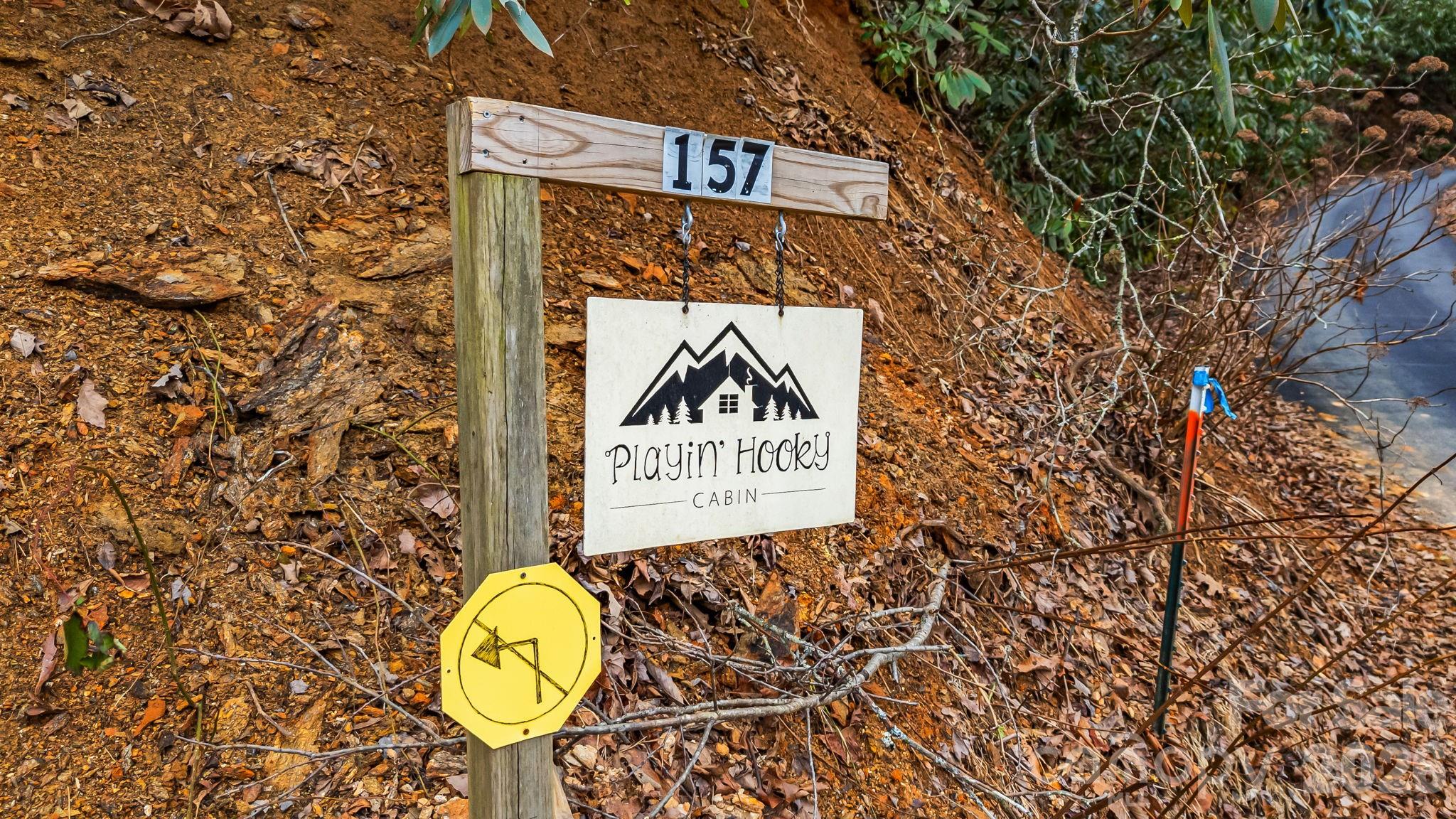 157 Crosspatch Lane Bryson City, NC 28713 - Photo 36 of 38 a sign that is on a brick wall