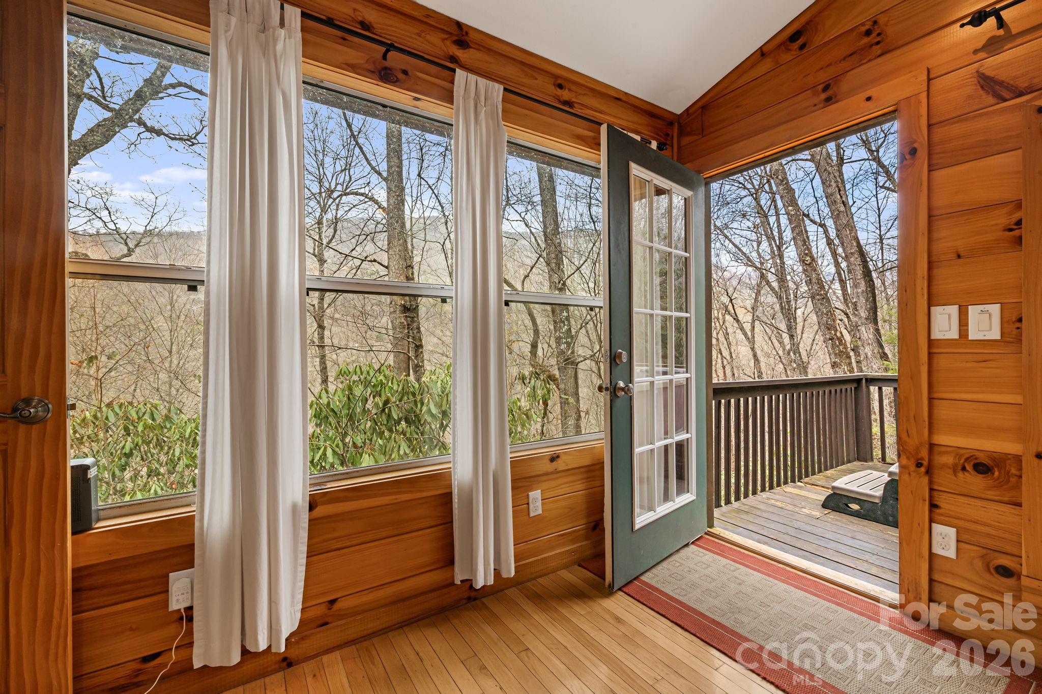 157 Crosspatch Lane Bryson City, NC 28713 - Photo 5 of 38 a view of a entrance door of the house