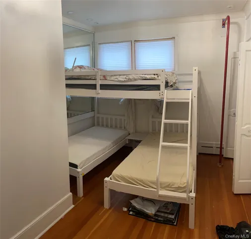 a view of a kitchen with appliances and cabinets