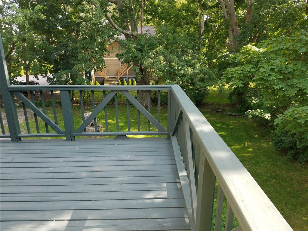 49 Merton Road, Unit 2 Newport, RI 02840 - Photo 36 of 42 Wrap around Porch overlooking back yard