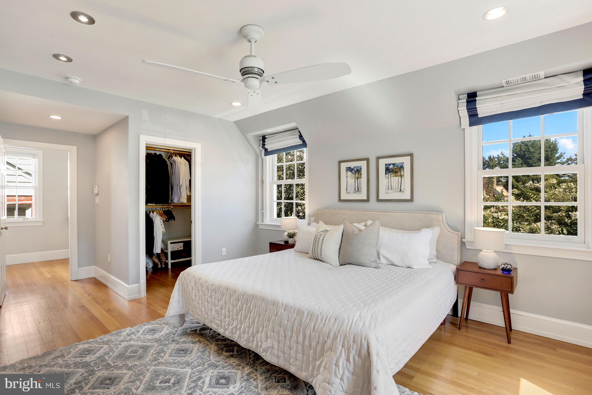 3501 30th Street Northwest Washington, DC 20008 - Photo 13 of 41 Primary bedroom with large walk in closet