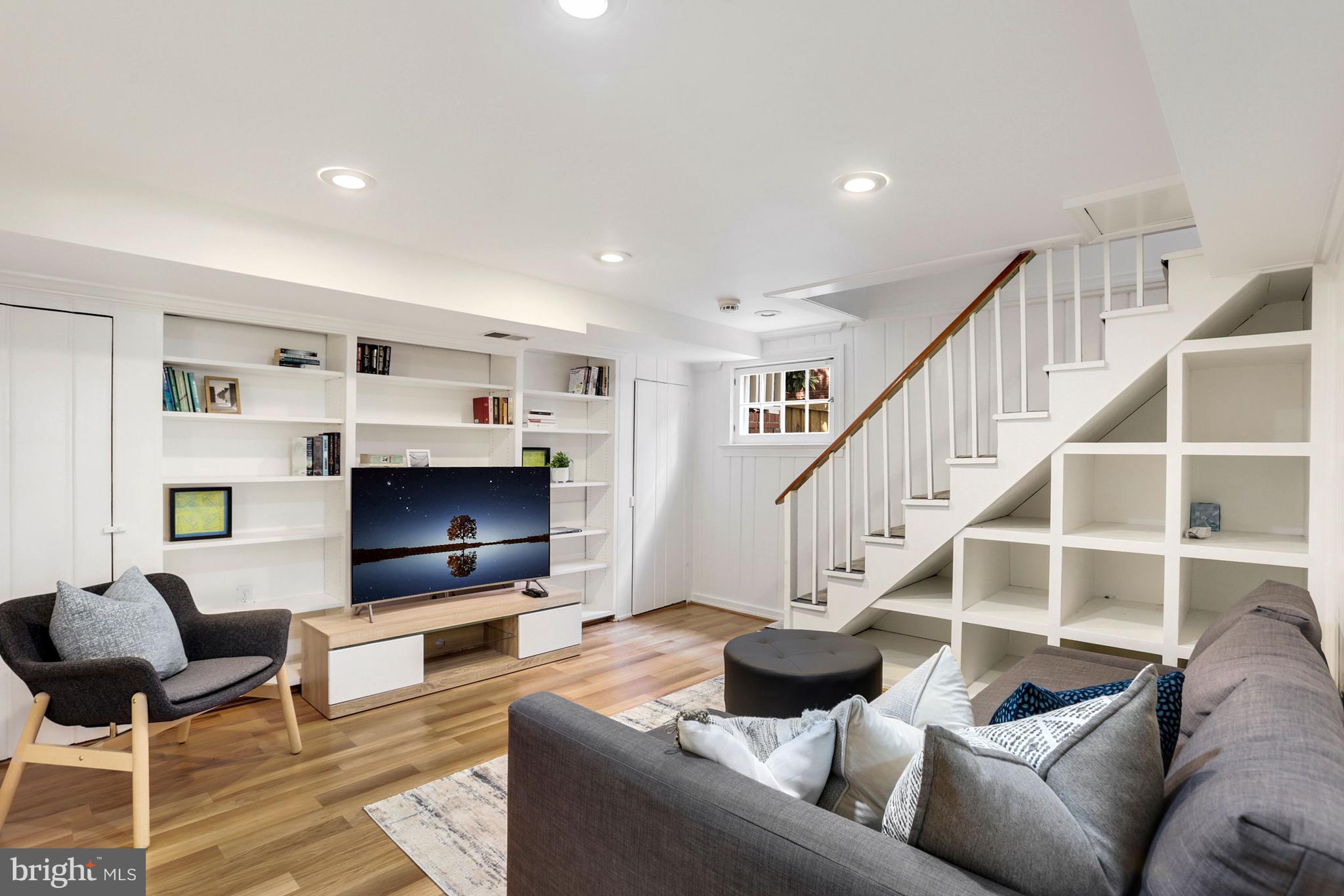 3501 30th Street Northwest Washington, DC 20008 - Photo 28 of 41 Basement is on grade so there is great light. lots