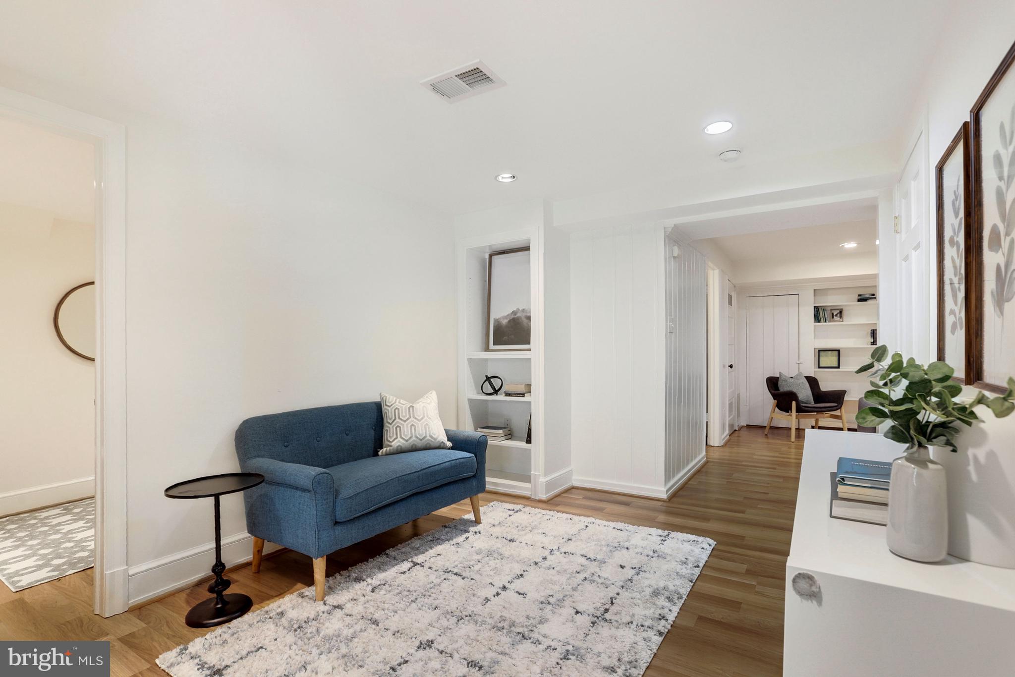 3501 30th Street Northwest Washington, DC 20008 - Photo 33 of 41 Basement sitting area