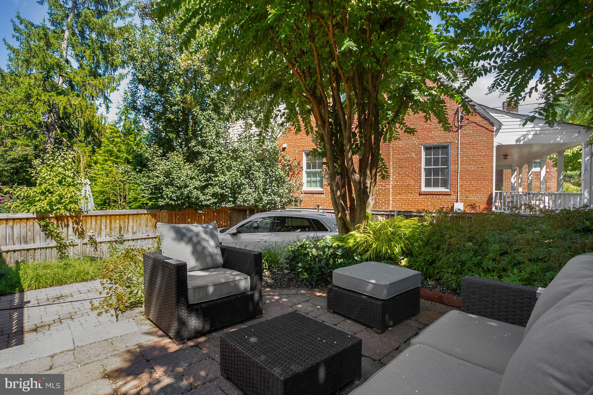 3501 30th Street Northwest Washington, DC 20008 - Photo 37 of 41 Nice shady space in the back