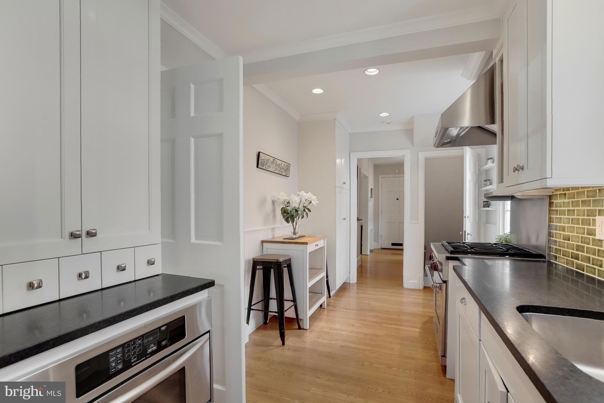 3501 30th Street Northwest Washington, DC 20008 - Photo 10 of 41 Kitchen is nice size for two to work side by side,
