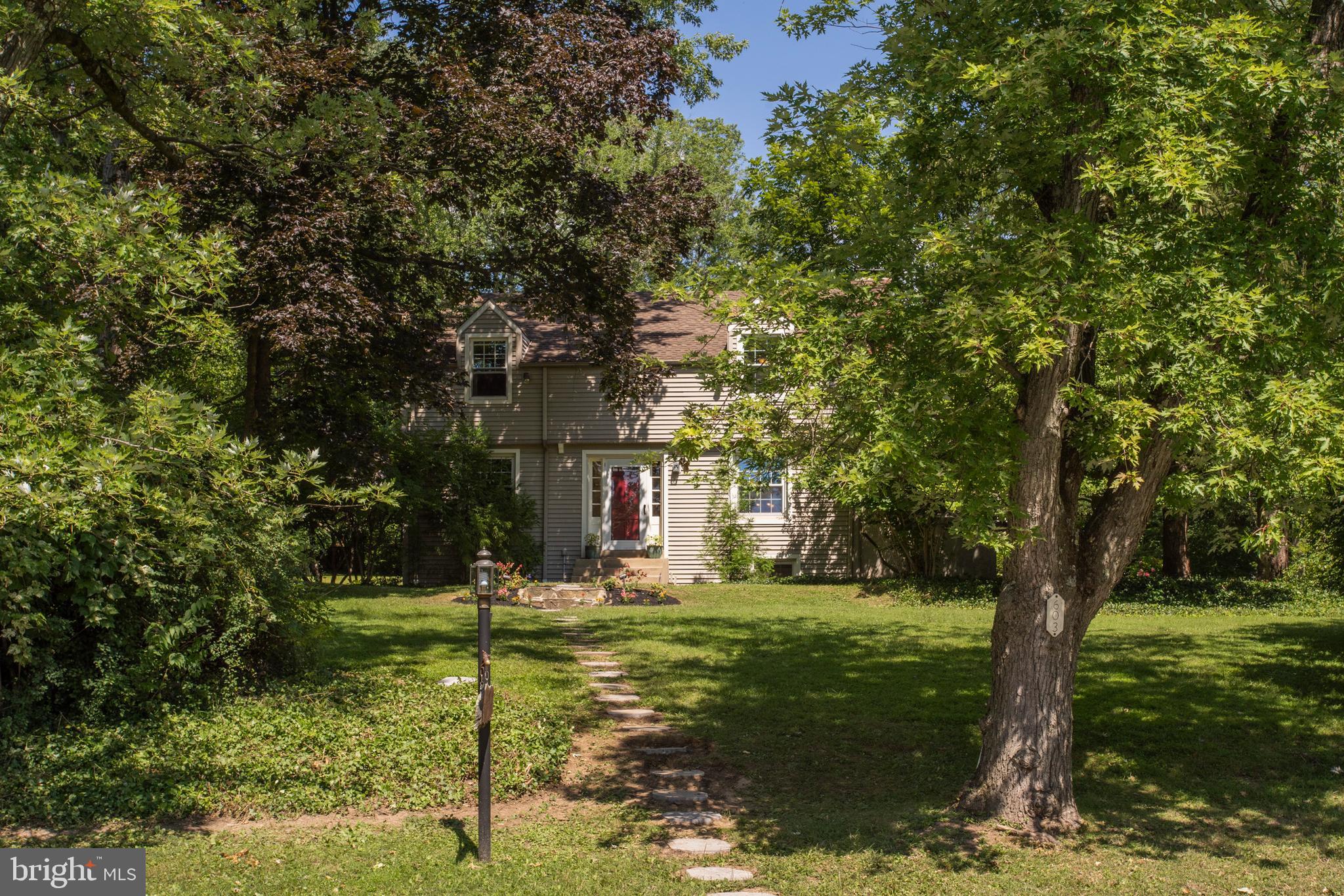 603 Laverock Road Glenside, PA 19038 - Photo 72 of 72 Charming stepping stones lead to front door!