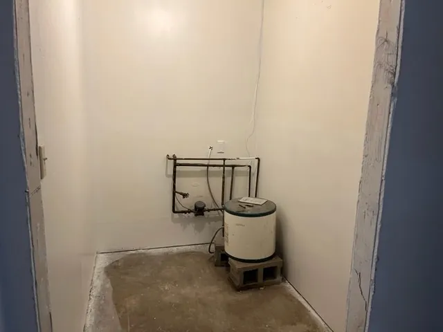 a view of parking garage