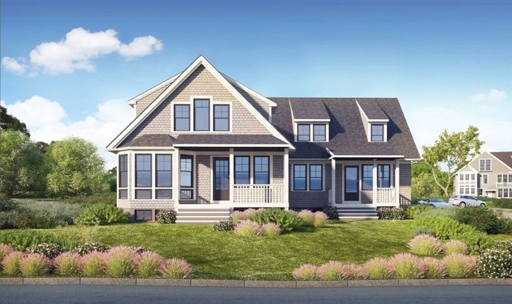 front view of house with a yard