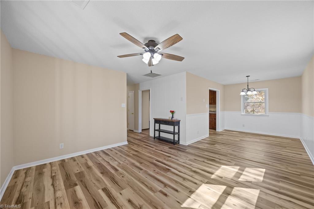 1702 Rankin Mill Road Greensboro, NC 27405 - Photo 5 of 47 Living room/ dining room