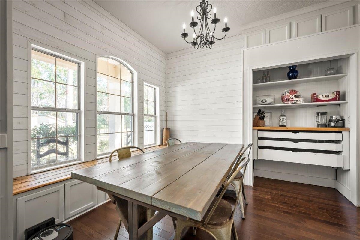1701 Keswick Road St. Augustine, FL 32084 - Photo 11 of 57 a view of a dining room with furniture window and wooden floor