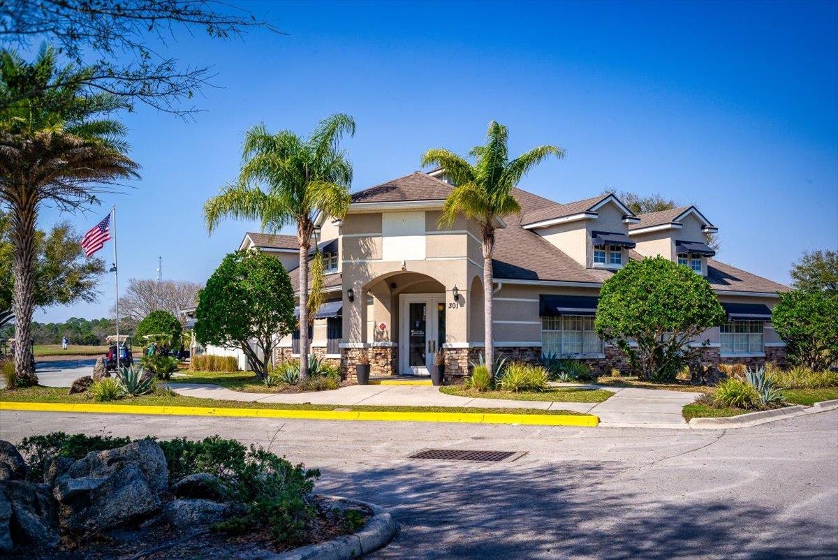 1701 Keswick Road St. Augustine, FL 32084 - Photo 45 of 57 a view of swimming pool with outdoor seating and yard