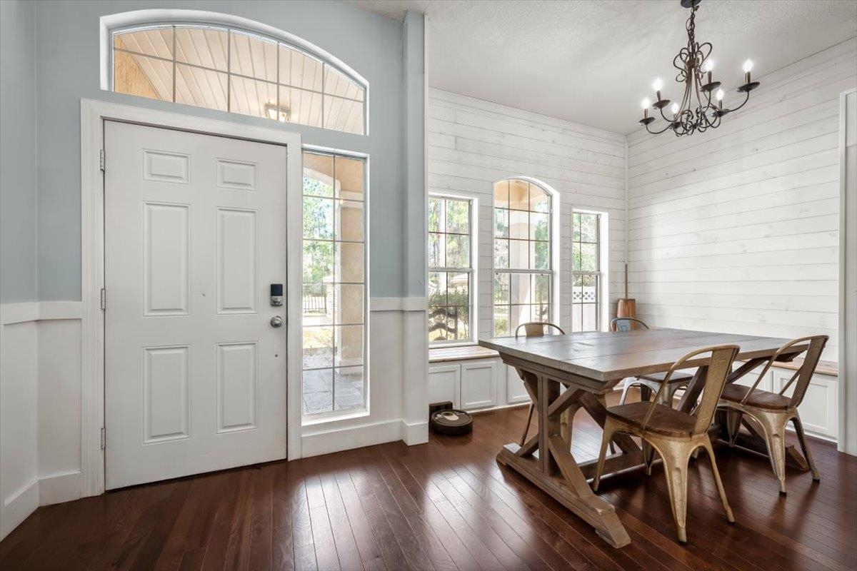 1701 Keswick Road St. Augustine, FL 32084 - Photo 10 of 57 a view of a dining room with furniture window and wooden floor