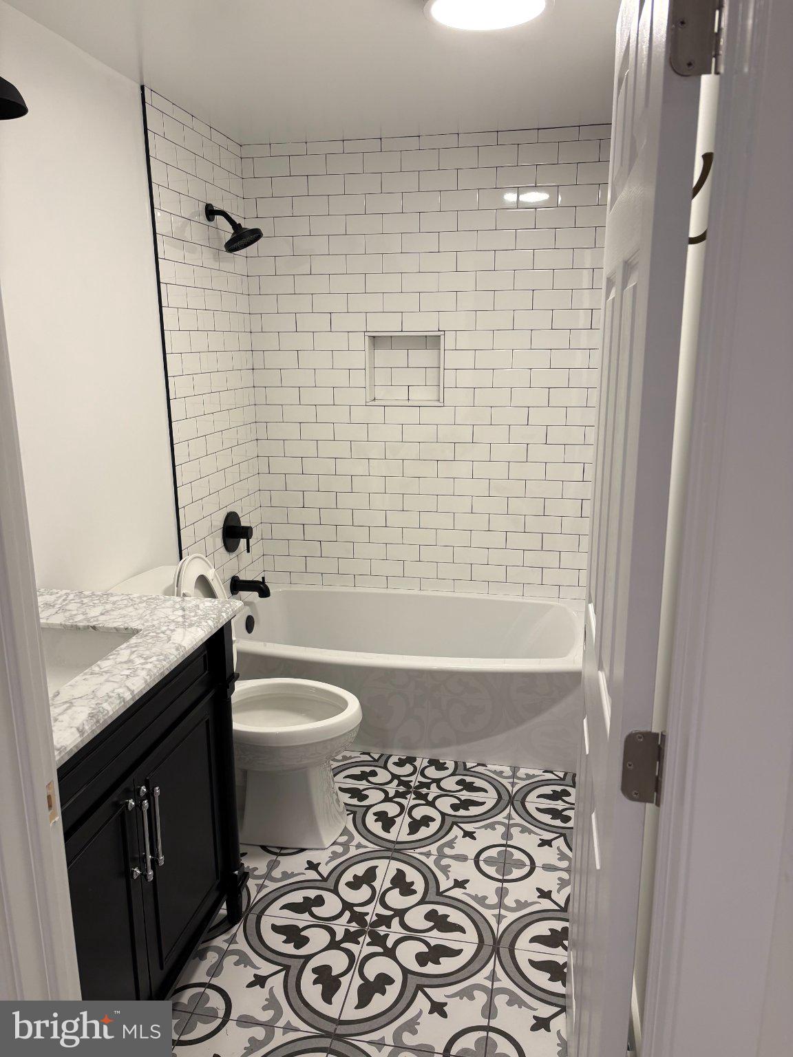 92 Easton Road Trout Run, PA 17771 - Photo 76 of 107 Chic bathroom with vintage tile flair.