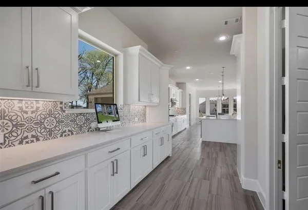 a view of a walk in closet