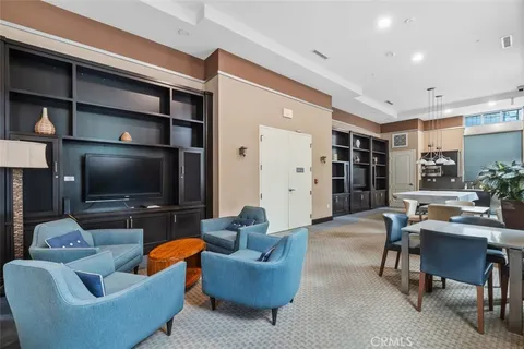 a view of city with patio