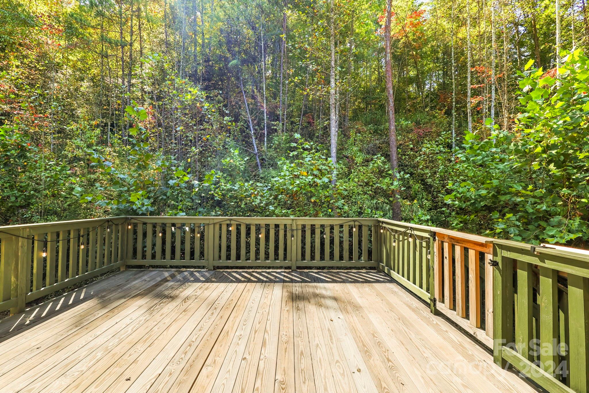 3409 Collettsville Road Lenoir, NC 28645 - Photo 31 of 48 a view of balcony with wooden floor and fence