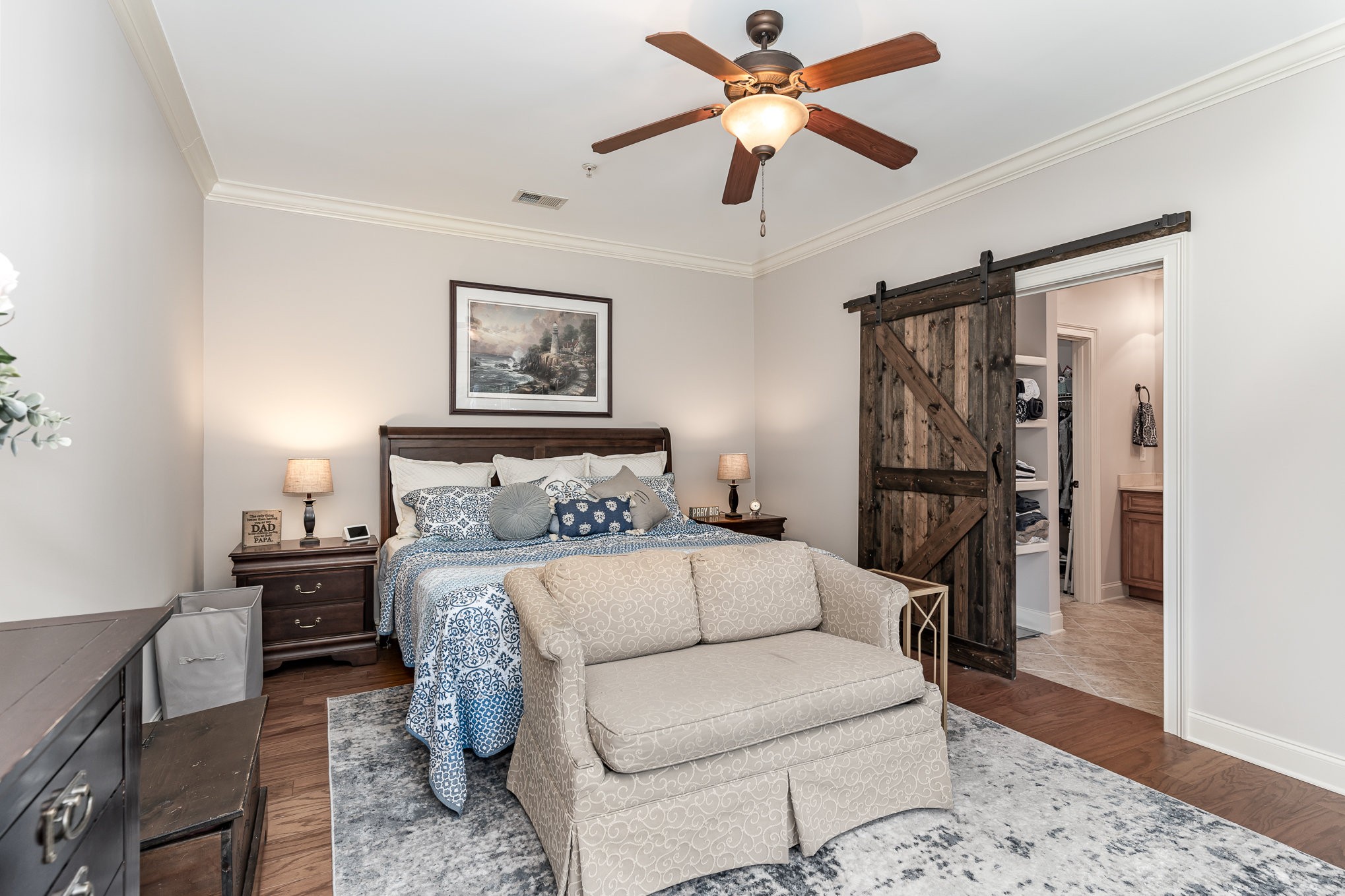 4229 Prestwick Place Spring Hill, TN 37174 - Photo 16 of 29 a living room with a bed furniture and a window