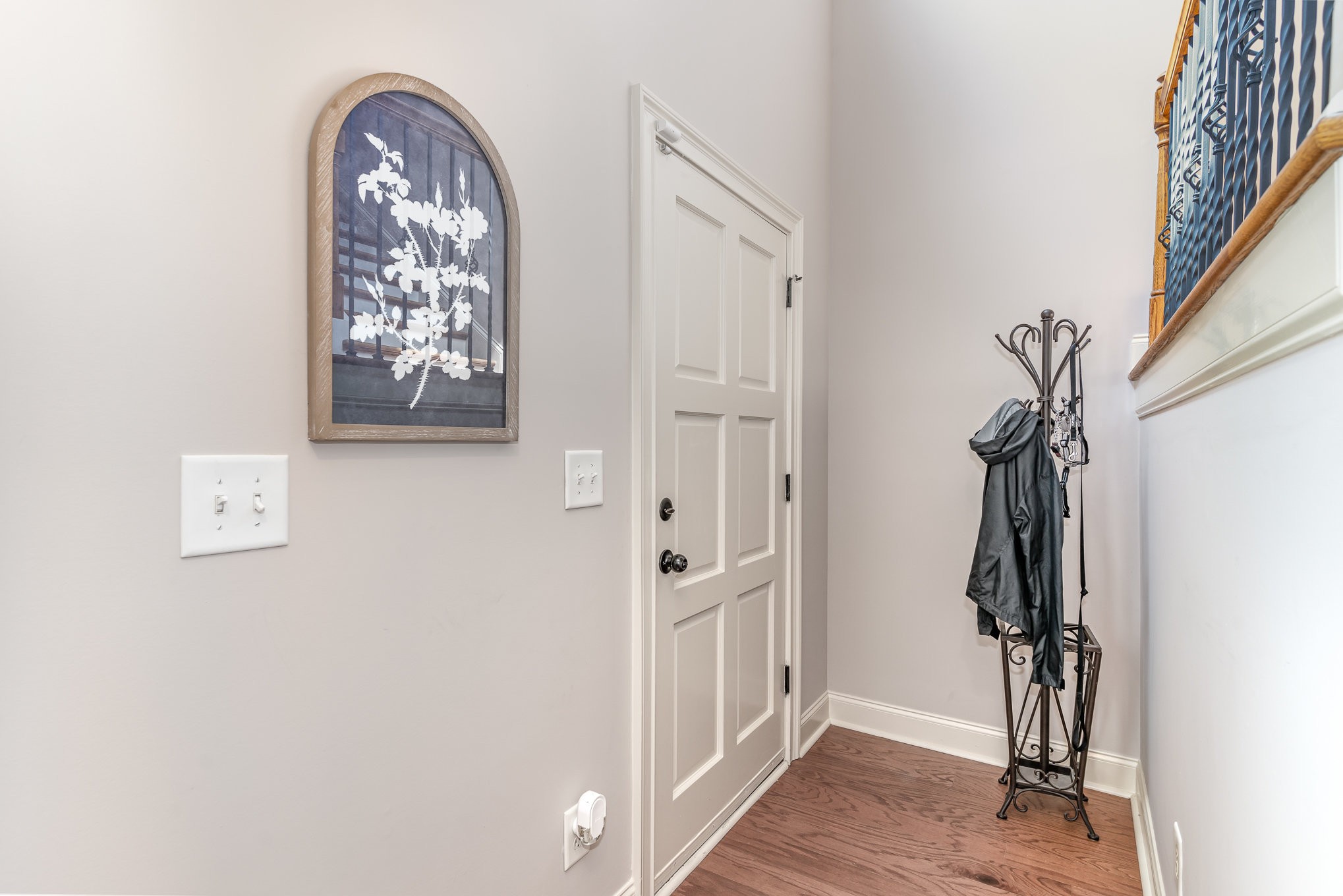 4229 Prestwick Place Spring Hill, TN 37174 - Photo 5 of 29 a view of front door with wooden floor