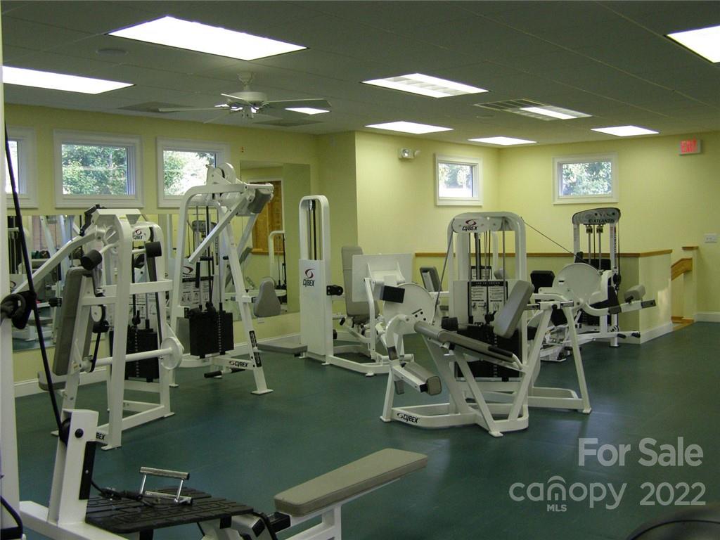 219 Kenmure Drive Flat Rock, NC 28731 - Photo 3 of 8 a view of a room with gym equipment