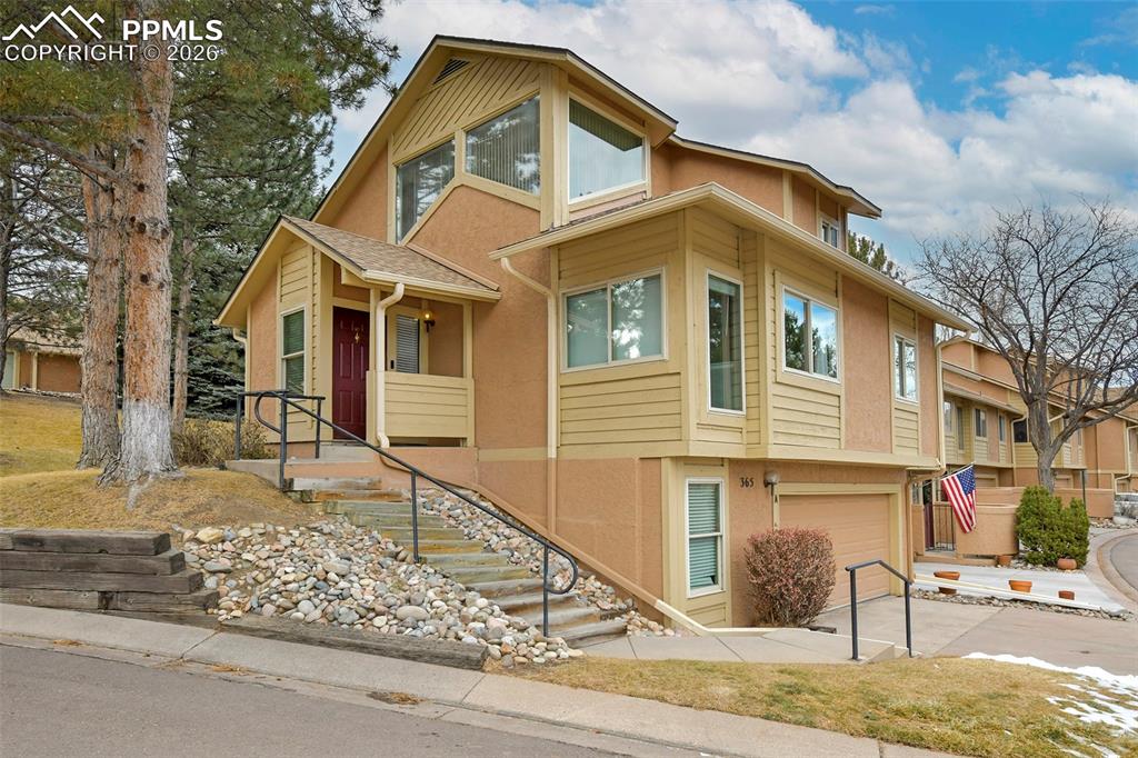 Welcome home to this light-filled 2-bedroom, 2-bath, 2-car garage...