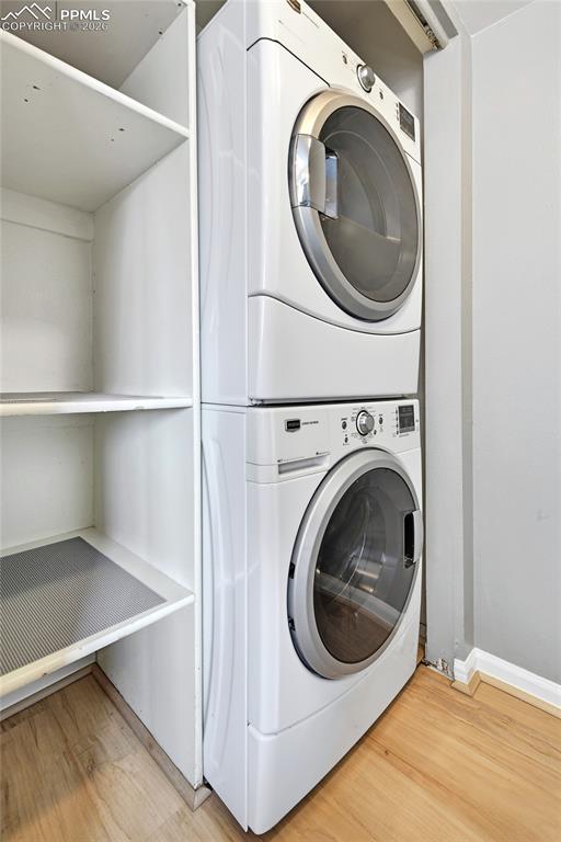 365 Autumn Ridge Circle, Unit A Colorado Springs, CO 80906 - Photo 11 of 30 A convenient stackable washer and dryer are thoughtfully included on the main level.