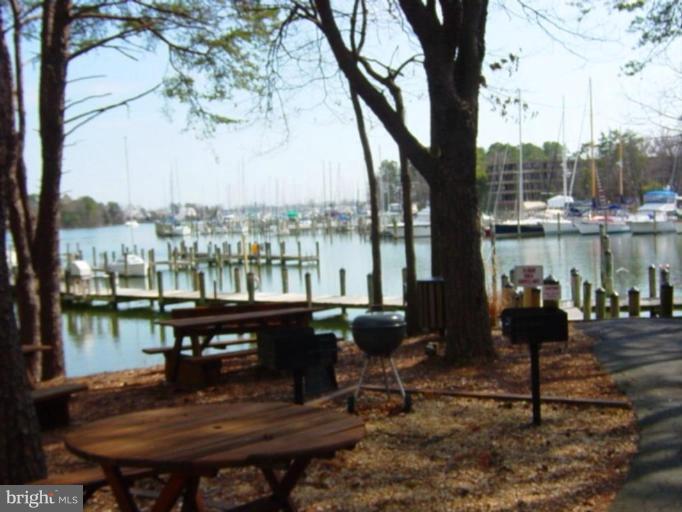 721 Runabout Loop, Unit 721 Solomons, MD 20688 - Photo 18 of 23 a lake view with a table and chairs