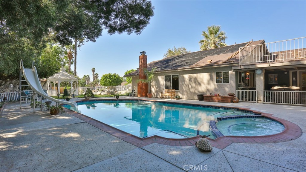 5202 Wainwright Court Riverside, CA 92507 - Photo 1 of 1 This is just a glimpse of an awesome backyard. See Gazego, Pool/Spa, Upper Deck and Covered Deck...but wait, there's more!