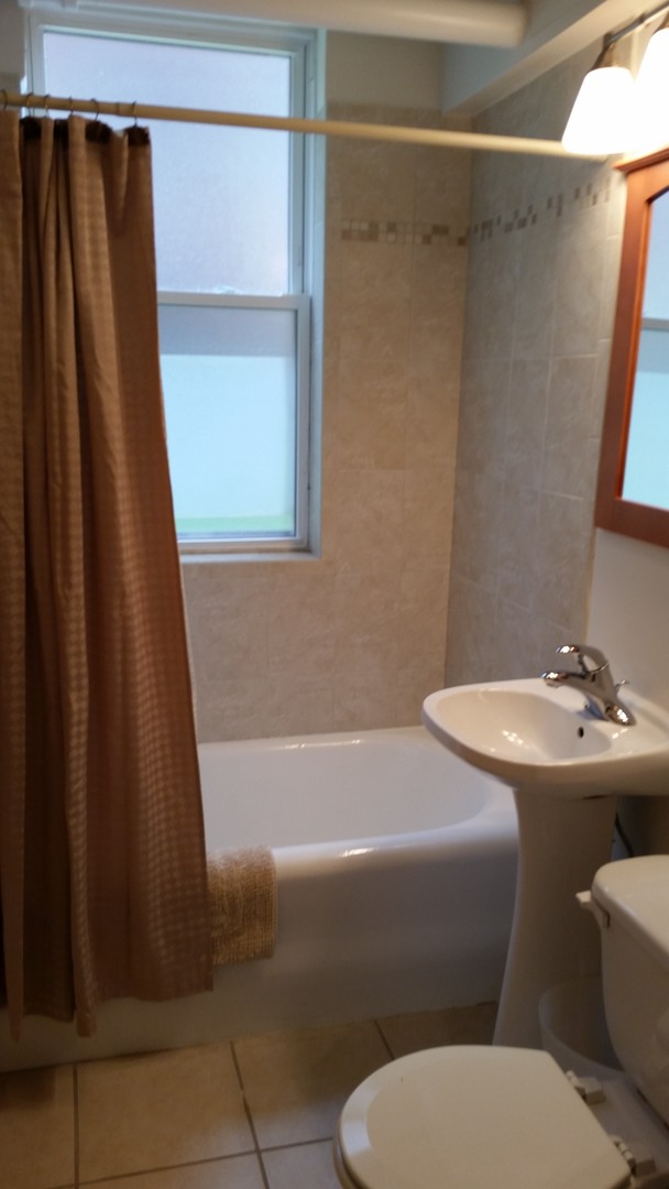 58 Forest Avenue, Unit G Riverside, IL 60546 - Photo 16 of 19 a bathroom with a sink and a mirror