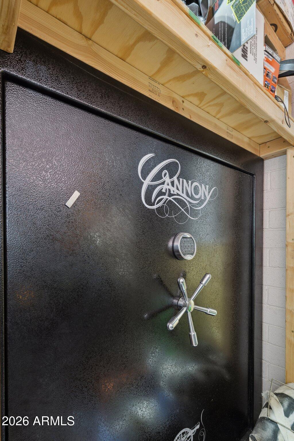 802 East Marconi Avenue Phoenix, AZ 85022 - Photo 26 of 35 Built-in Safe in Garage